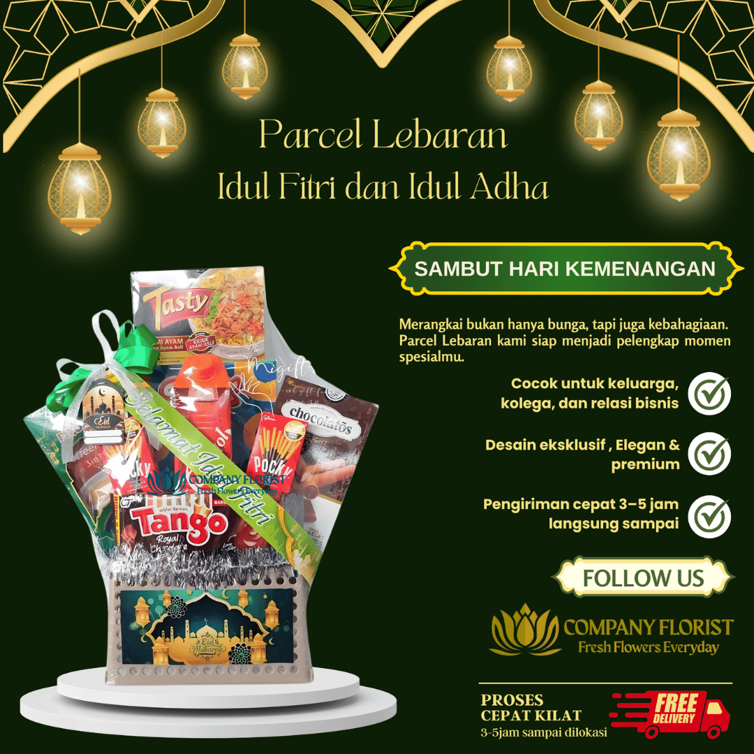 Parcel Snack Lebaran Premium untuk Hadiah Kantor